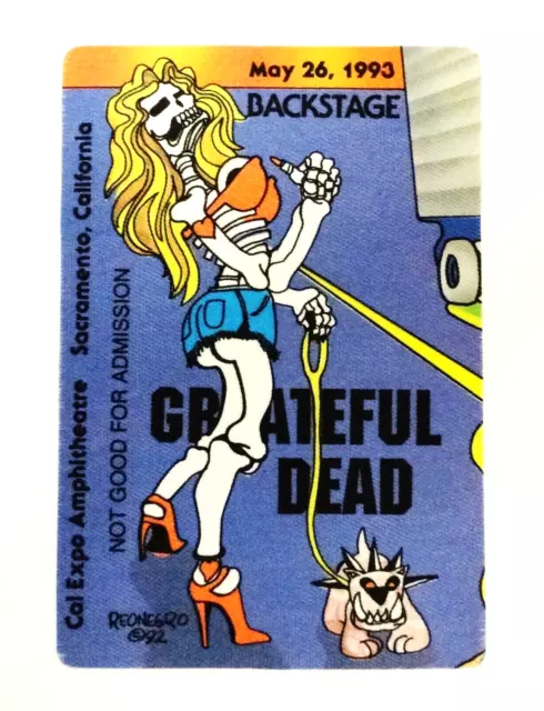 Grateful Dead Backstage Pass Cal Expo 93 5/26/93 5/26/1993 Road Trips Vol 2 No 4