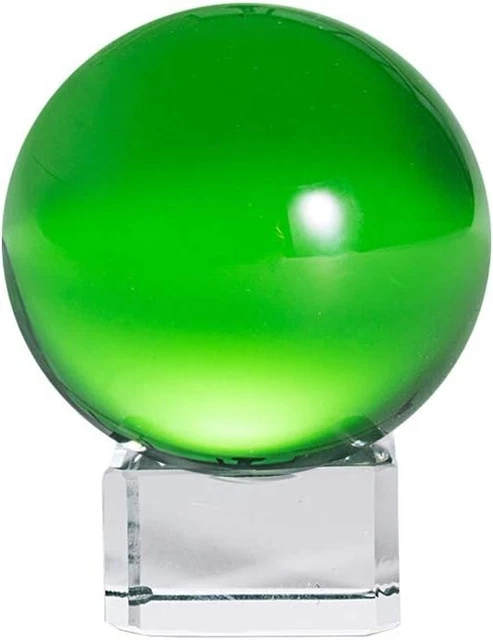 40 mm sfera di cristallo verde