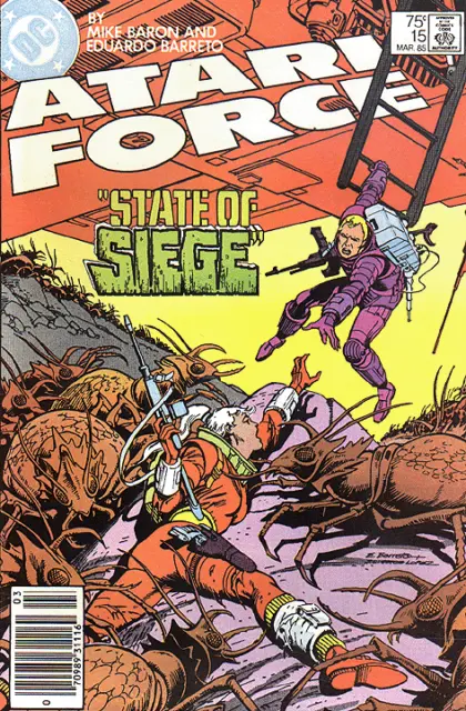 ATARI FORCE (1984 Series) #15 NEWSSTAND Fine Comics Book
