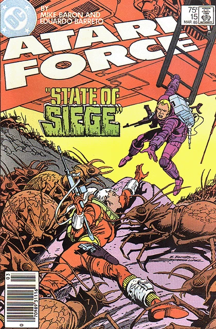 ATARI FORCE (1984 Series) #15 NEWSSTAND Fine Comics Book