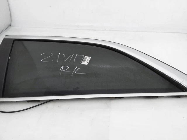 2007-2015 Audi Q7 Rear Driver Left Quarter Window Glass 4L0-845-299-R-Nvb
