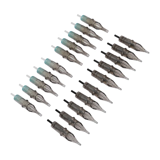 Agujas de cartucho de tamaño surtido 1203RL 1205RL 1205RM 1207RM montaje preciso