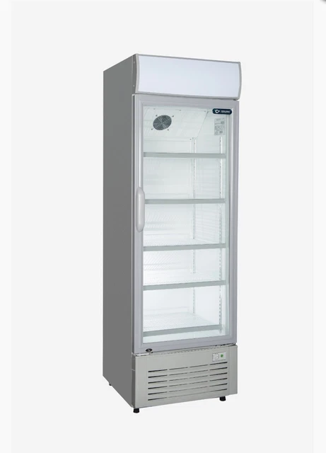 Commercial glass door freezer