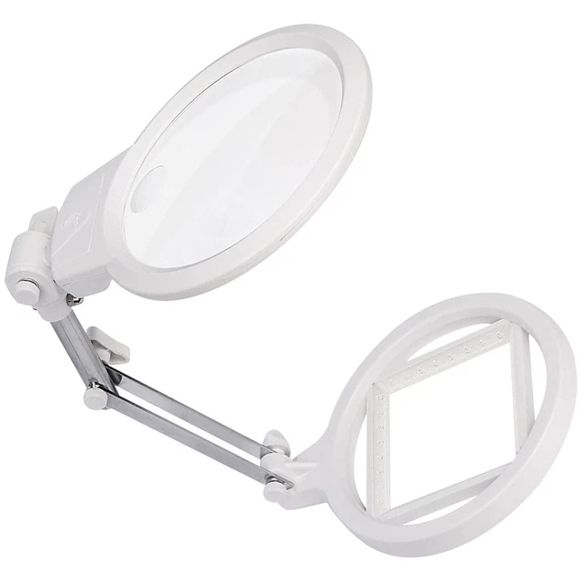 Lámpara de aumento LED Diamante Dibujo Lámpara de aumento Hogar Luz de mesa de coser