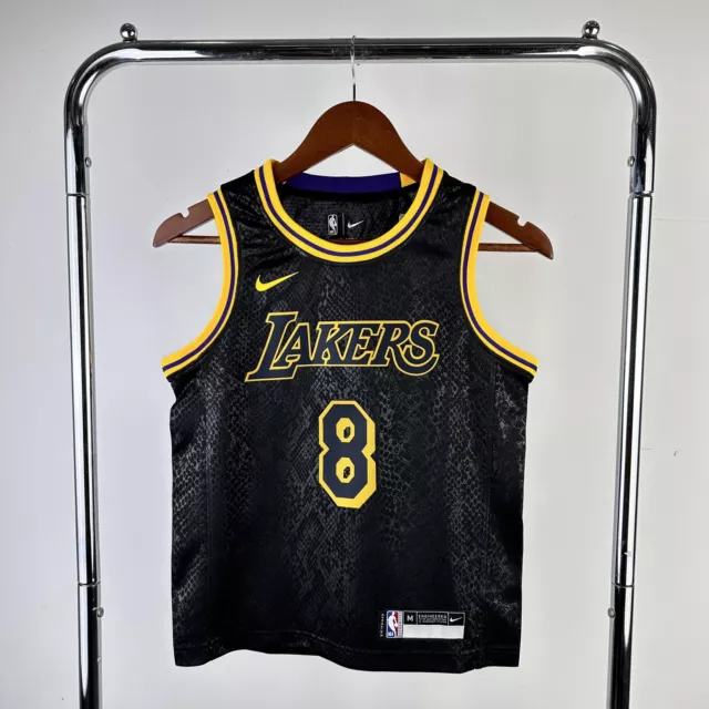 KIDS Kobe Bryant #8 Los Angeles Lakers Nike Black Mamba NBA Jersey NWT All Sizes