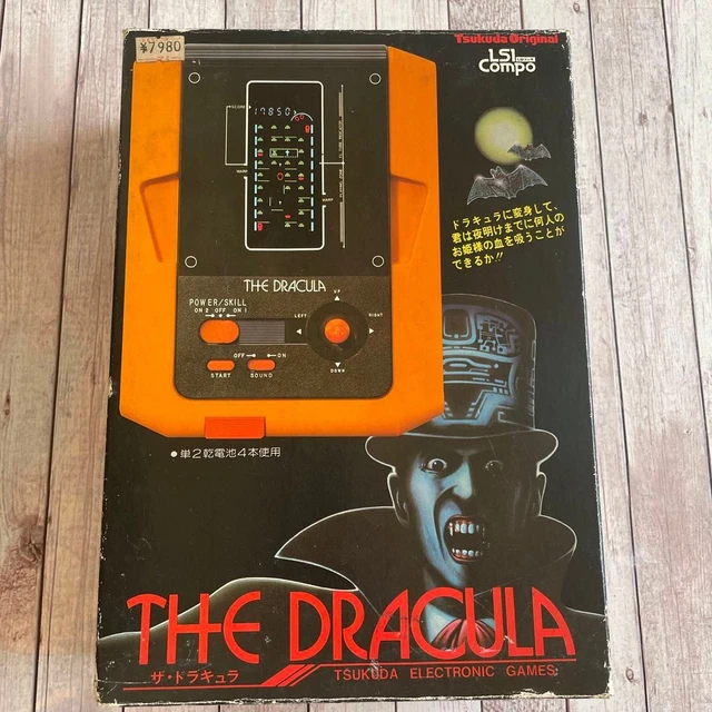 TSUKUDA THE DRACULA Vintage 1982 Game - Boxed Working -🕹️Retro