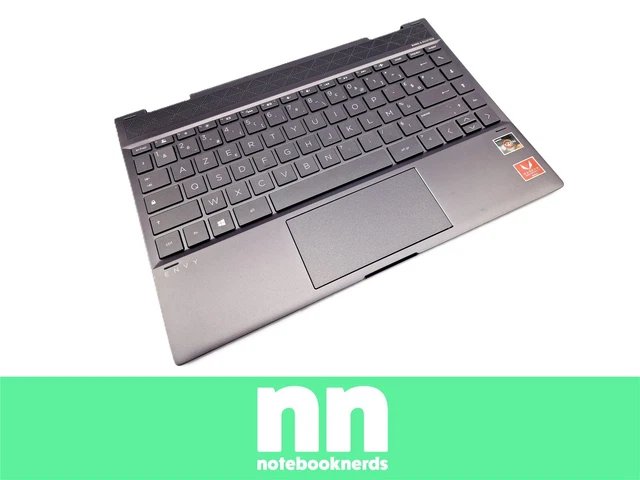 Haut De Boîtier Avec Clavier AZERTY Français Pour HP Envy X360 15-DS - Référence L53987-051, Occasion