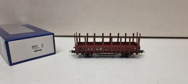 ROCO 46380 Échelle HO Wagon Plat À Essieux Transport De Marchandises
