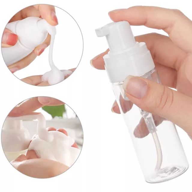 100ML Empty Makeup Shampoo Foam Foaming Dispenser Pump Container Bottle Portable