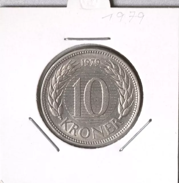 10 Kroner Dänemark 1979