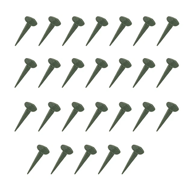 1 Inch Round Pyramid Wrought Iron Nails Clavos Decorative Nails Pack Of 25