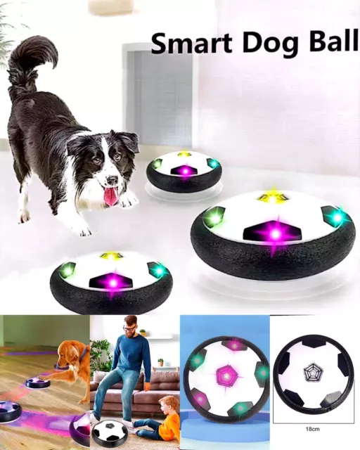 Ballon électronique coule pour chien, ballon de football intelligent, jouets