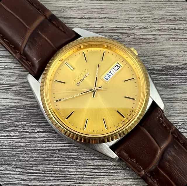 Seiko discount datejust quartz