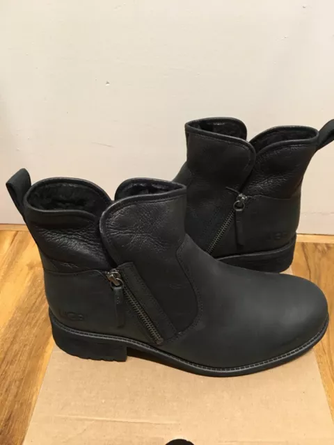 UGG LAVELLE ANKLE boots brown tan size 7.5 eu 40 10.00 PicClick UK