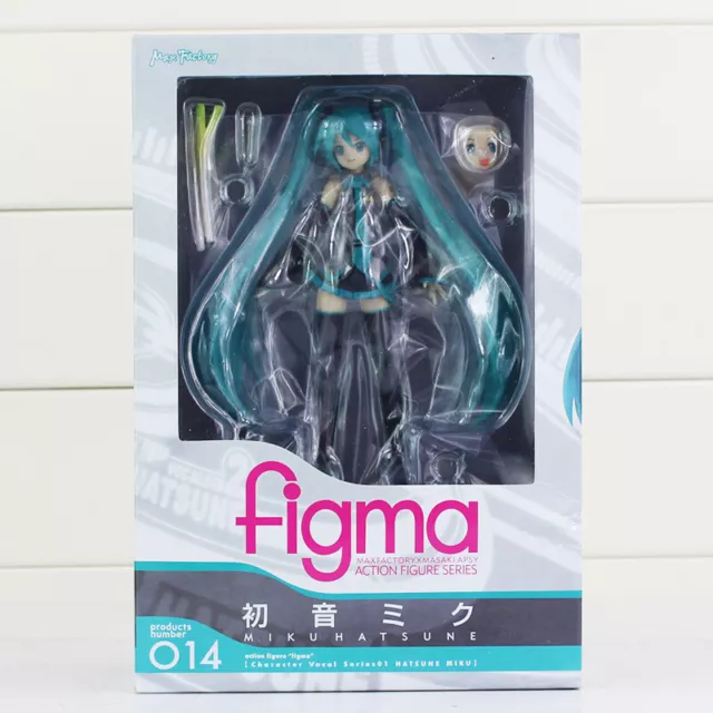 14cm Movable Anime Action Figure 014 Hatsune Miku Collectible Model Toy Dolls