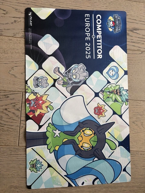 POKEMON INTERNATIONAL CHAMPIONSHIPS EUIC 2025 Play Mat Competitor