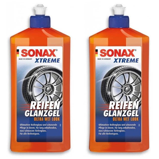 SONAX XTREME ReifenGlanzGel Ultra Wet Look Reifenpflege Reifengel 2 x 500ml