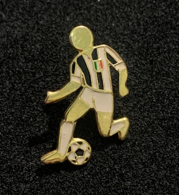 Badge (pin) Vintage Juventus Des Années 30 - Émaillé, Avec Pied De Fixation Football - Collector