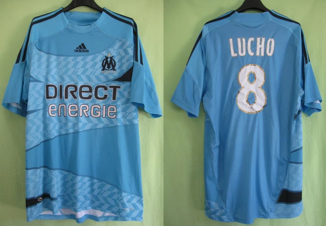 Maillot OM Olympique De Marseille Direct Energie 2009 – Adidas Taille M