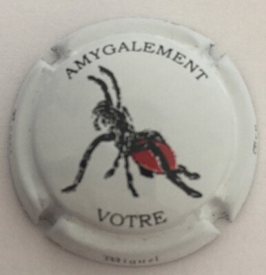 ROGER MIGUEL Capsule de Champagne: Très New !! 800 ex recto verso imp 