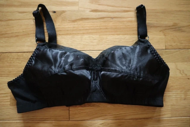 Reggiseno What Katie Did nero proiettile stile vintage 32C