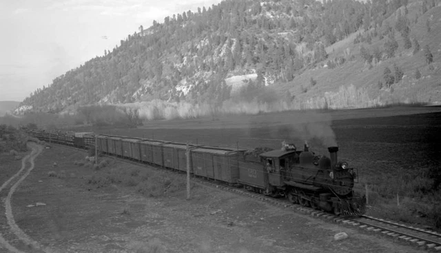 RGS RIO GRANDE Southern Railroad Train Engine No 22 Old Train Photo £5. ...