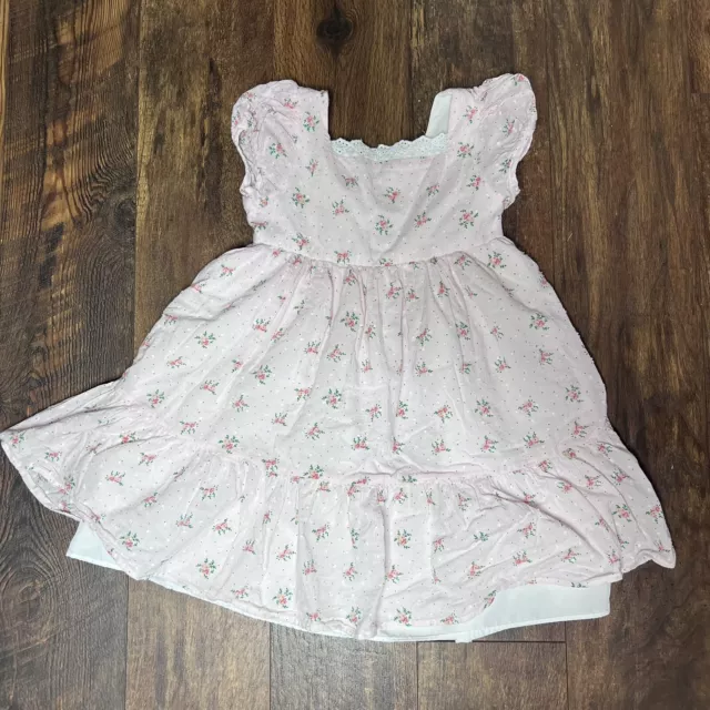 Pippa & Julie girls floral ruffle dress size 6