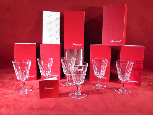 Coffret De 6 Verres à Vin En Cristal Colorés - Multicolore - Occasion