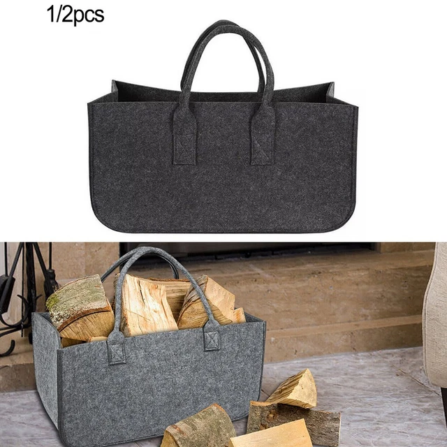 Brand New Firewood Bag Tote Bag Storage Bag Large Capacity Tote Bag 1/2pcs