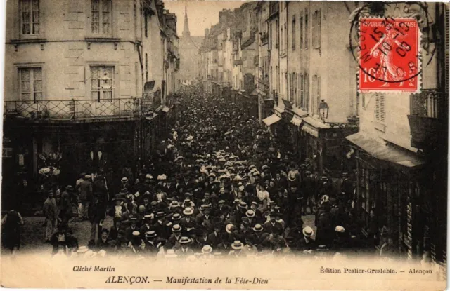 CPA Alencon (Orne) - Manifestation of the Fte Dieu (250103)