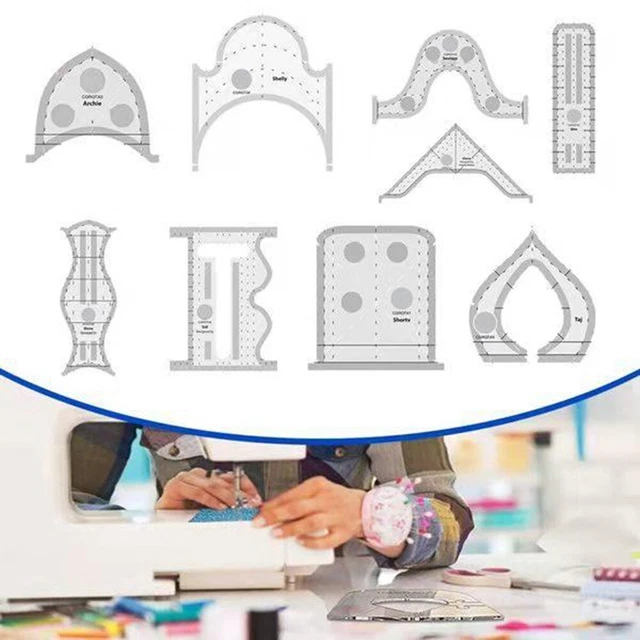 Plantillas de edredón herramienta de manualidades accesorios para aficionados para sastres mejoras para el hogar