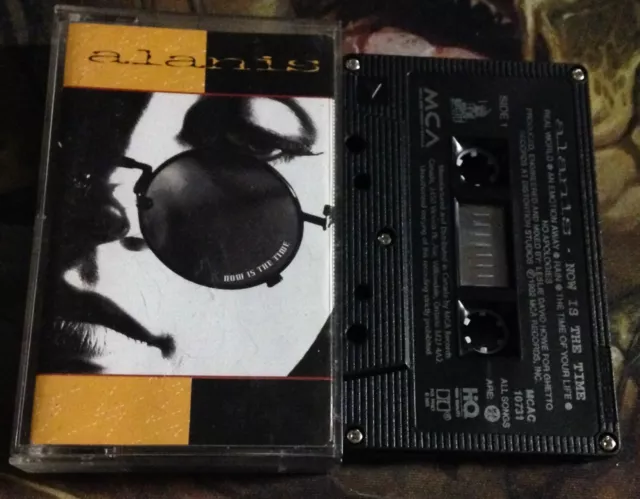 Alanis Morissette Now Is The Time Cassette Tape