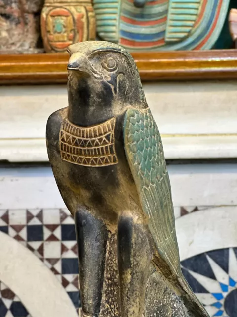 Nice Horus Statue-Egyptian god of Protection-peace-ancient Egyptian-Falcon Form