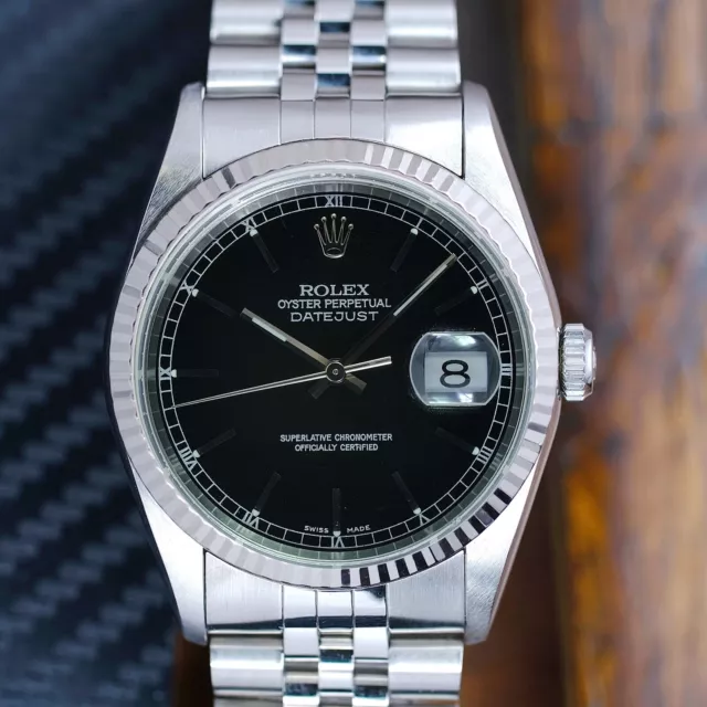 Rolex nero uomo sales