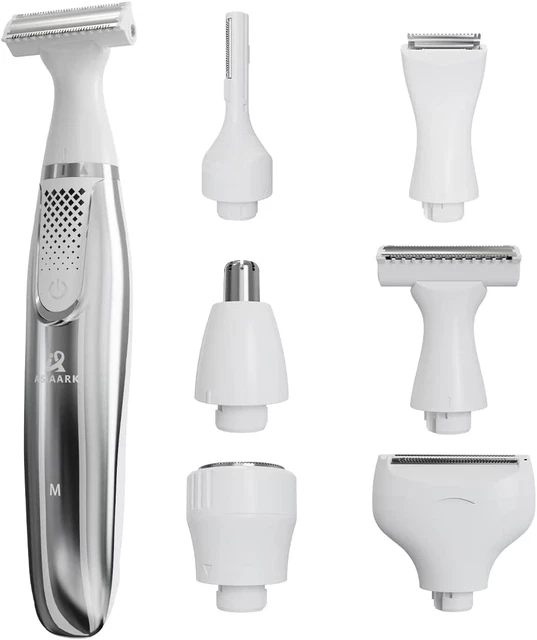 Asiaark MultiGroomer - depiladora recortadora de afeitadora, depilación facial y corporal y