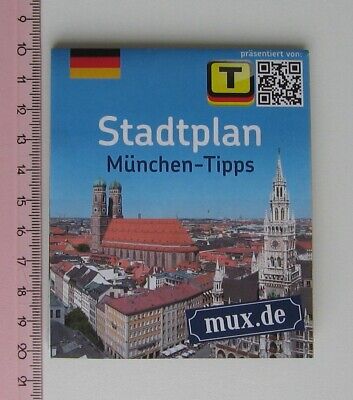 STADTPLAN MUNCHEN CITY plan + metro U- bahn 2014 Germany - for