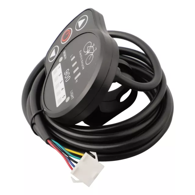 Pour KT panneau de commande de vélo électrique 24V/36V/48V tension fonction ar