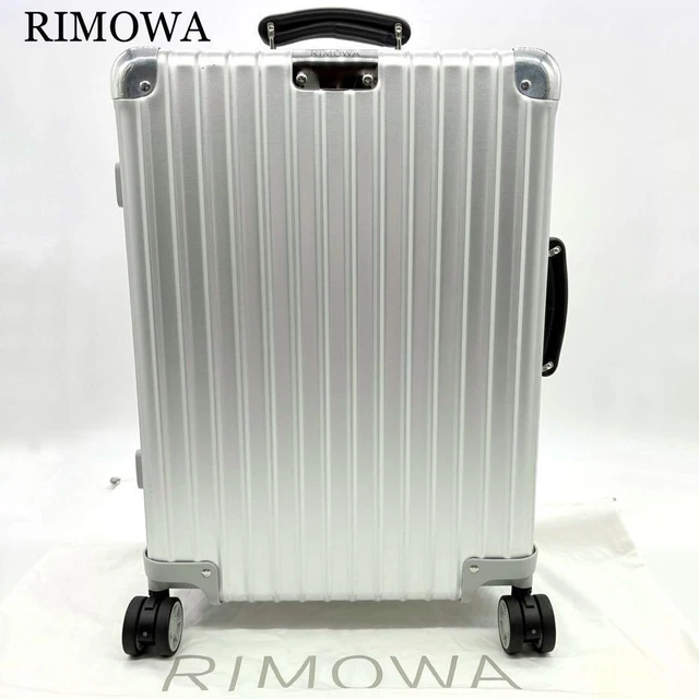 リモワRIMOWA CLASSIC cabin 36l Classic Cabin Aluminum Carry-On Suitcase | Silver | RIMOWA