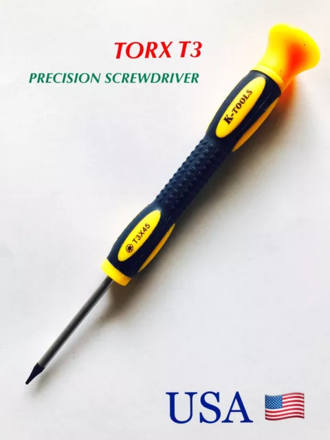 Magnetic T3 Torx Screwdriver Tool Mobile phone PC Electronics Repair USA