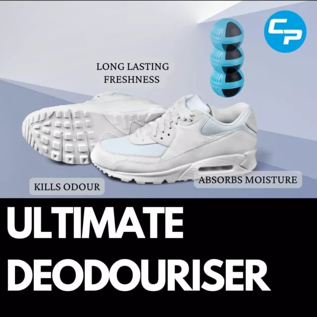 Odour Buster Shoe Deodorant Balls - Ultimate Sneaker Deodoriser & 1 Pack 3