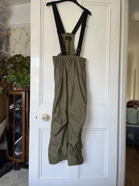 Trakker Padded Quilted Salopetts Match Carp Bib'n'Brace Size L