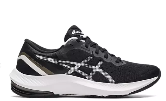 ASICS GEL PULSE 13 Womens Trainer Black White UK 8.5 EU 42.5