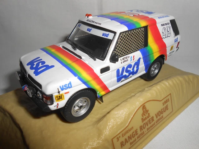 Vitesse 1/43 Renault 4 Sinpar 4X4 Rally Paris Dakar 1980