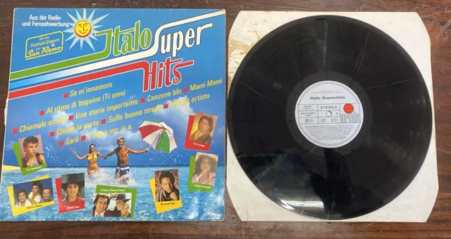 Disco Originale (33 Giri) Italo Superhits - 1985 - Baby Records - Sanremo '85