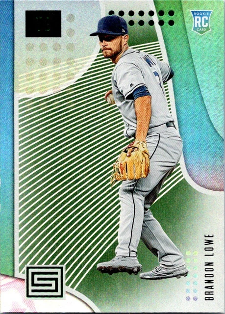 2019 Panini Chronicles Status Brandon Lowe Rookie Tampa Bay Rays #20