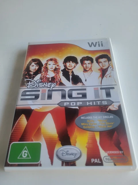 Disney sing it shop pop hits wii