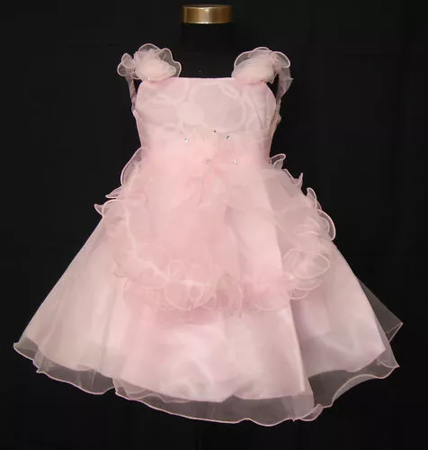 New Flower Girl Party Pageant Christening Dress