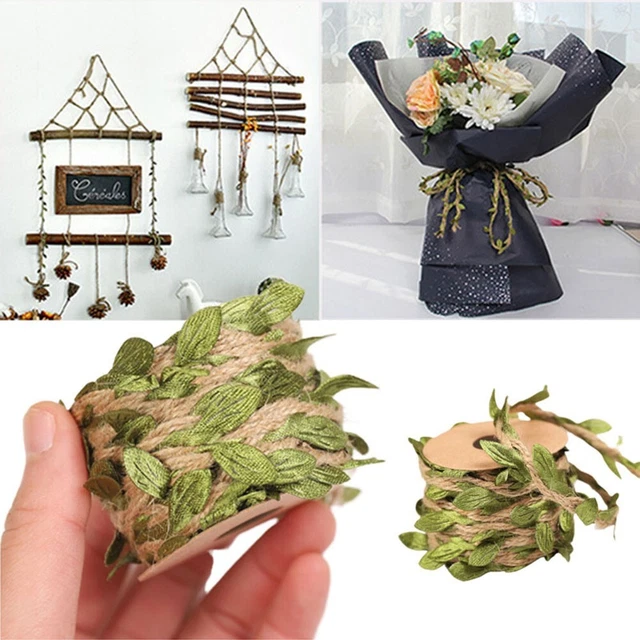 Dekoratives Rattan -Seil Roll Jute Seil Hanfseil Basteln Jute Partydekor