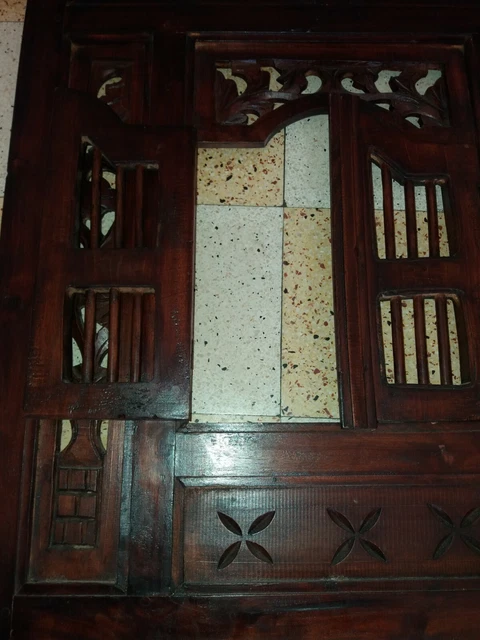 facade 2 wooden doors of cabinet Henri 2 .Oak wood . 2