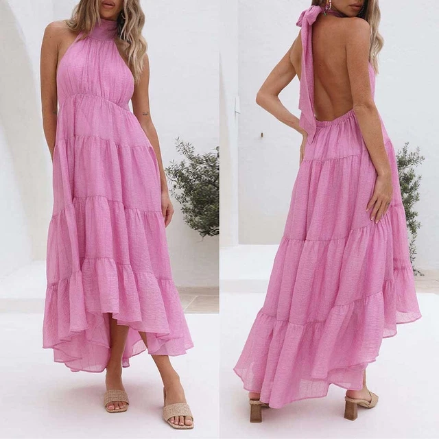 Jollie - Robe longue chic sans manches